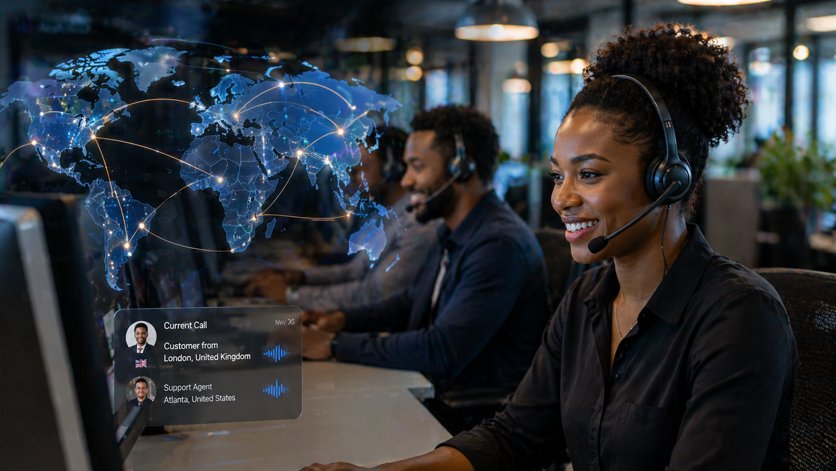 Customer support team